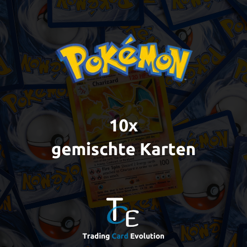 10 random Pokémon cards