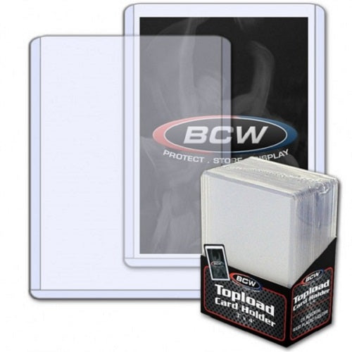 BCW Toploader (CLEAR BORDER)