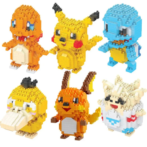 DIY Pokémon Blocks Figuren