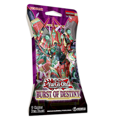 Burst of Destiny sleeved Booster (ENG)