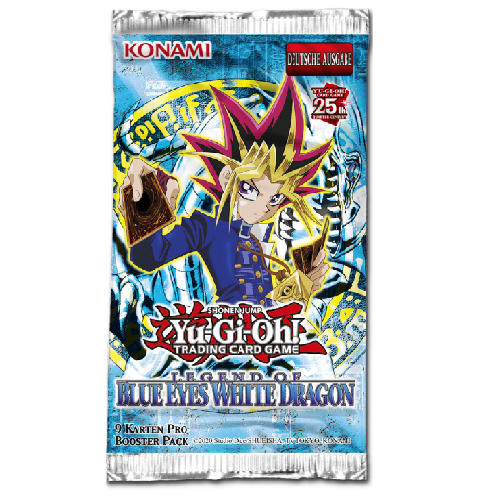 Legend of Blue Eyes White Dragon (25th Anniversary Edition) Booster (DE)